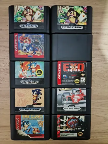 Jogos de Sega Mega Drive Originais