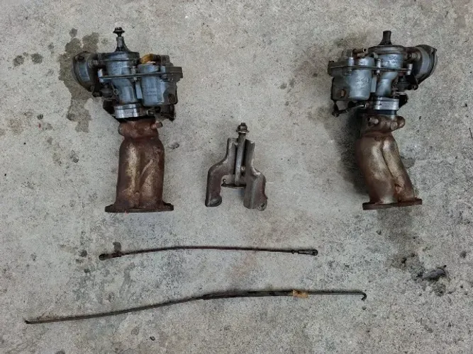 kit dupla carburação completa para Fusca Brasilia Solex