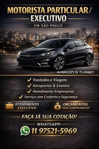 Motorista Particular/Executivo 