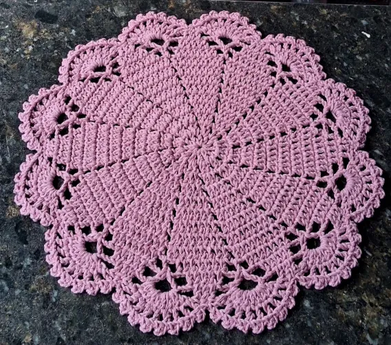 Sousplat de floral