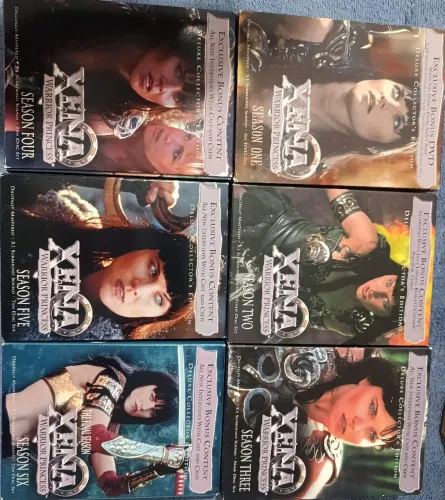 DVDs Xena - Best Buy (raro - apenas em inglês)
