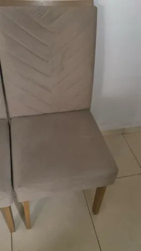 Vendo cadeiras estofadas modernas