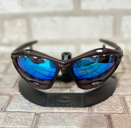 Óculos Oakley Racing Marrom Fosco