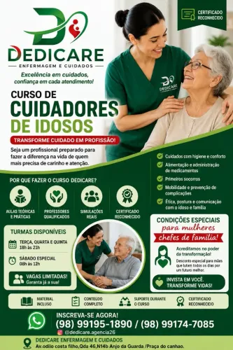 Curso de Cuidador de idosos