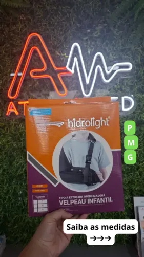 Tipoia Estofada Imobilizadora Velpeau Infantil - Hidrolight