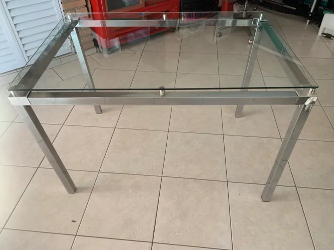 Mesa de vidro 120x80