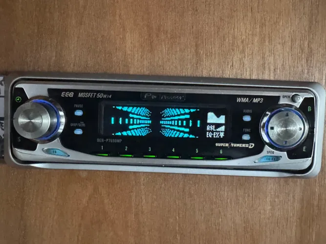 Cd radio e com bluetooth Pioneer deh-p7650mp golfinho na promoção 