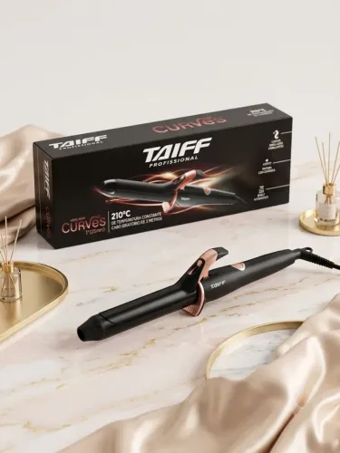 Modelador de Cachos Taiff Curves 1" (25mm) - Bivolt - 210°C