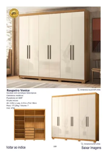 Guarda roupa de casal