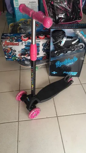 OFERTA PATINETE COM LED INFANTIL