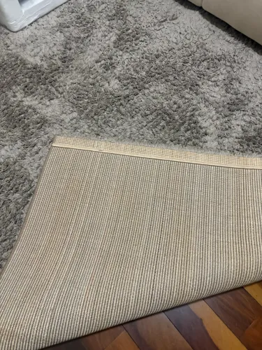 Tapete felpudo cinza - ótimo estado!