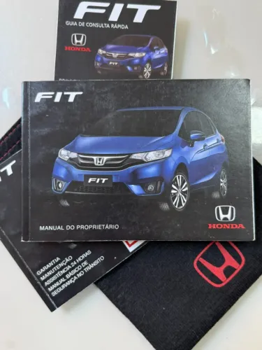 Manual Do Proprietário E Manual De Revisão - Honda Fit 2015 à 2017