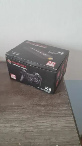 Game Stick X2 + M15 Plus ? pouco uso, na caixa, ótimo estado