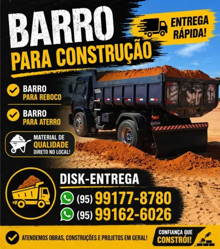 Barro para sua construção