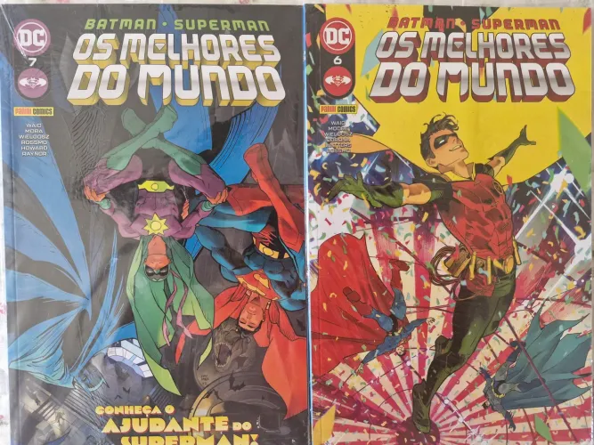 Batman & Superman: Os melhores do mundo # 6 a 11(antiga série) e 1 (nova série)