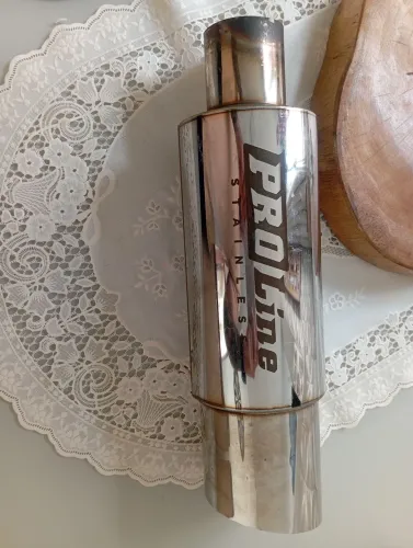 VENDO ABAFADOR 4 POLEGADAS PROLINE ACO INOX 350,00 ZERO
