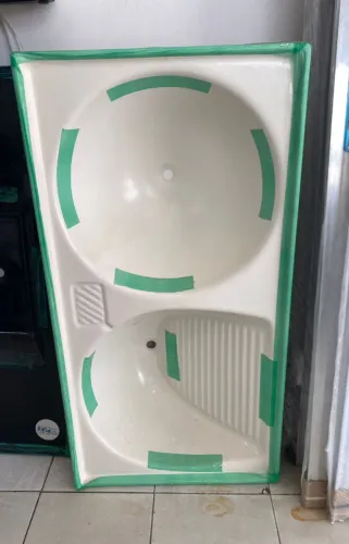 Tanque duplo em fibra. Somos loja, LEIA A DESCRIÇÃO COM ATENÇÃO!!!