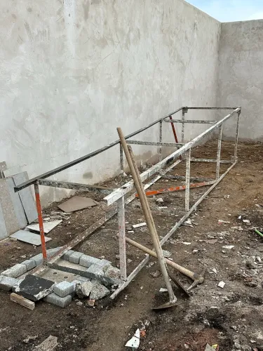 Torre 7 m para elevação de material em obra