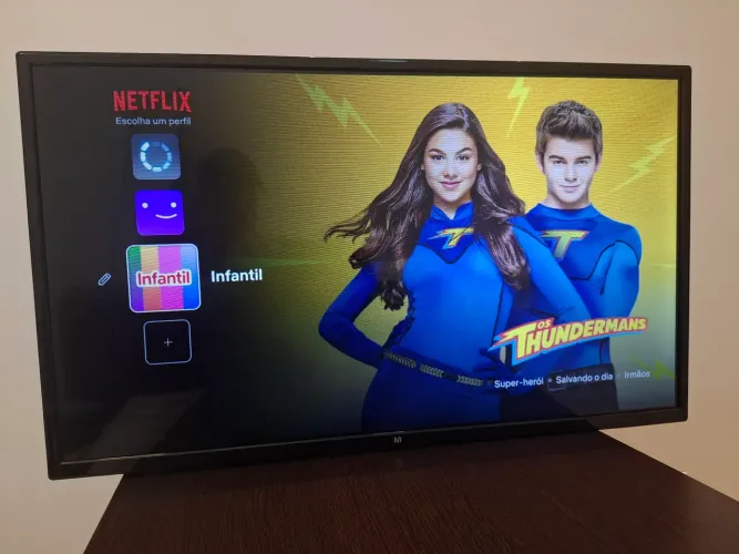 TV android 32 polegadas ótimo para monitor com controle remoto