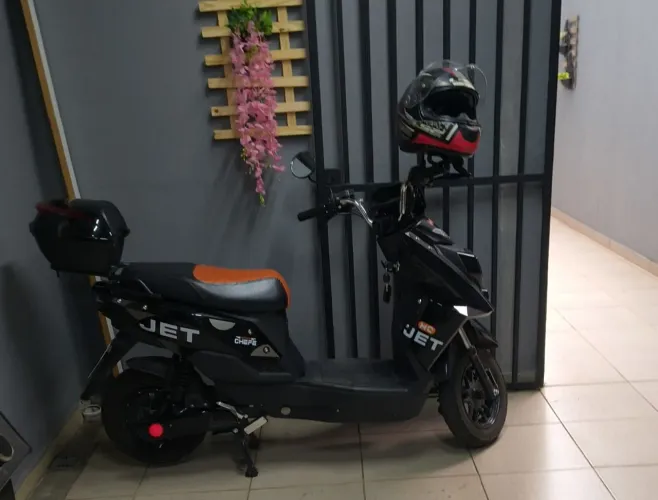 Moto elétrica Moto Chefe Jet 1000w zerada