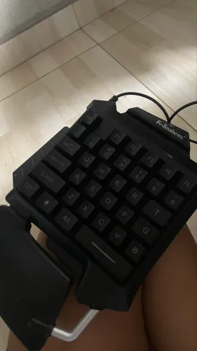 Venda se teclado de jogo