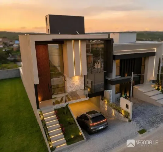 Casa com 4 dormitórios à venda, 270 m² por R$ 1.200.000 - Ecoville - Campina Grande/PB