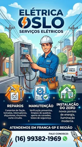 Eletricista em Franca sp e região