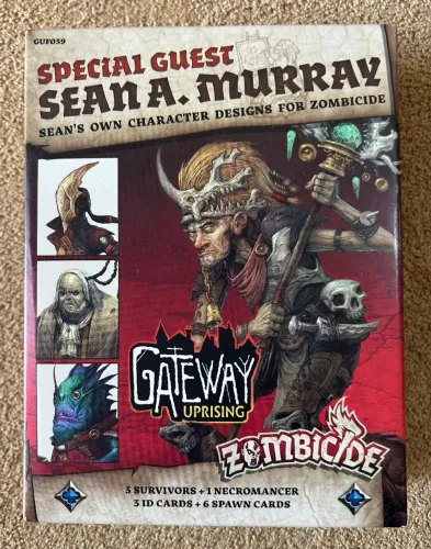 Zombicide Black Plague Special Guest Sean A. Murray em inglês