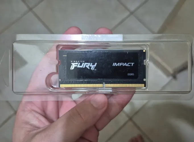 Memória ddr5 Notebook 8gb Kingston