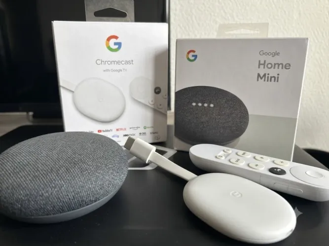 Kit Smart House Google Home e Chrome Cast