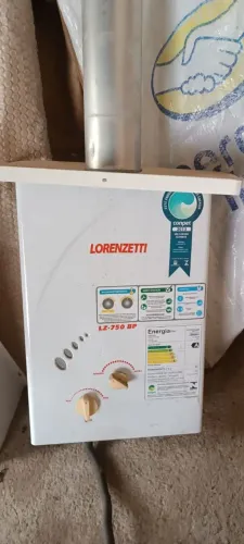 Aquecedor a gás Lorenzetti