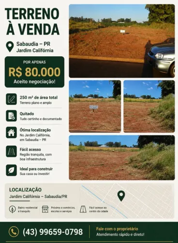 Terreno Sabáudia pr