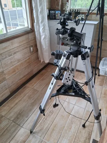 Tripé Telescopio Equatorial Goto Wifi 