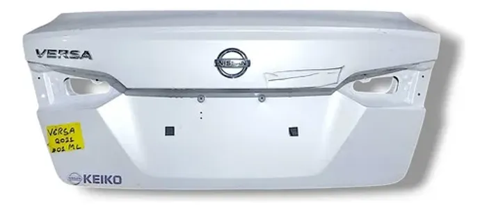 Tampa Traseira Nissan Versa 2021 A 2024 Branco