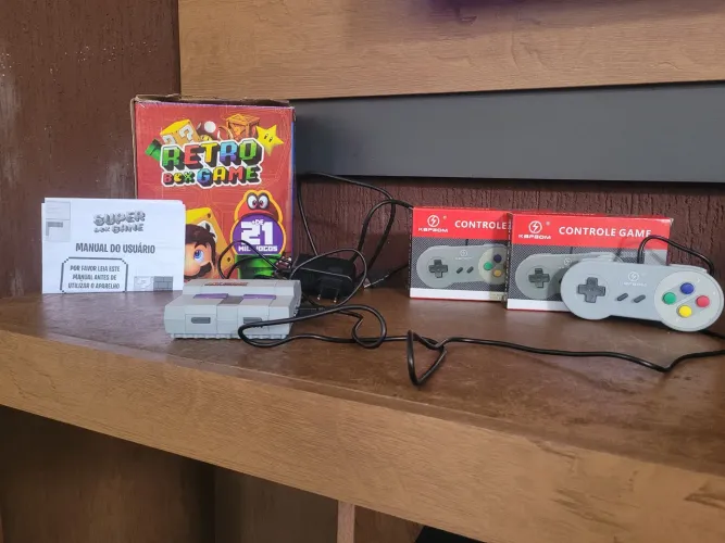 Retro Bex Game Super Nintendo +21 Mil Jogos