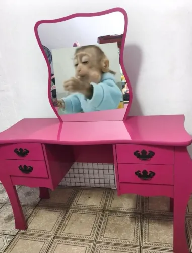 Penteadeira Rosa