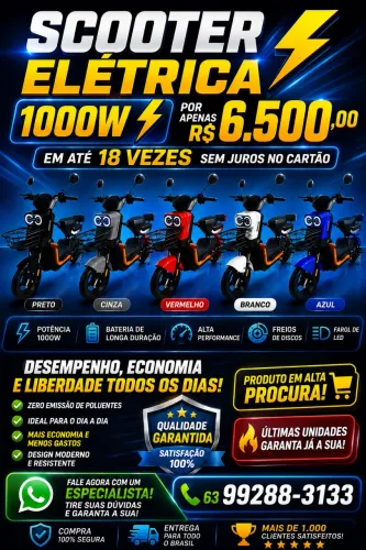 Scooter 1000w importada