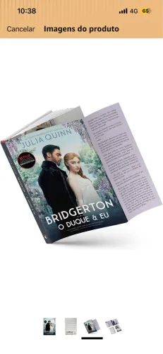 Livro Bridgerton O duque e eu (1 livro)