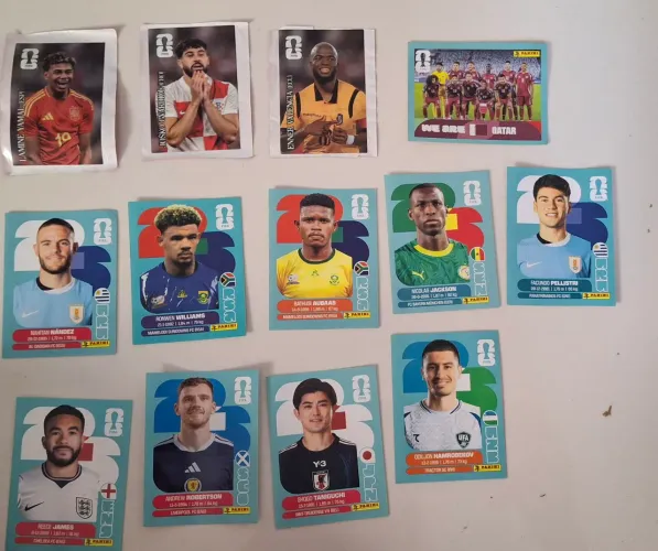 Kit Figurinhas Copa 2026