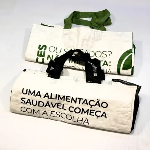 2 Sacolas Ecobag Verdemar P - Retornável