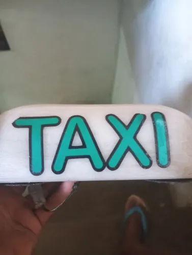 Luminoso para taxi