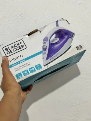 Ferro de Passar a Vapor Black+Decker FX1050 - 1200W
