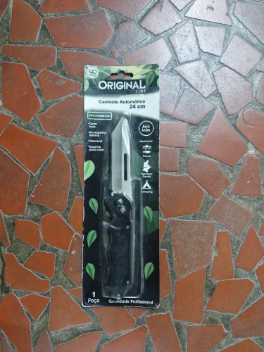 Canivete Automático de 24 cm marca Original Line (modelo SL0059)