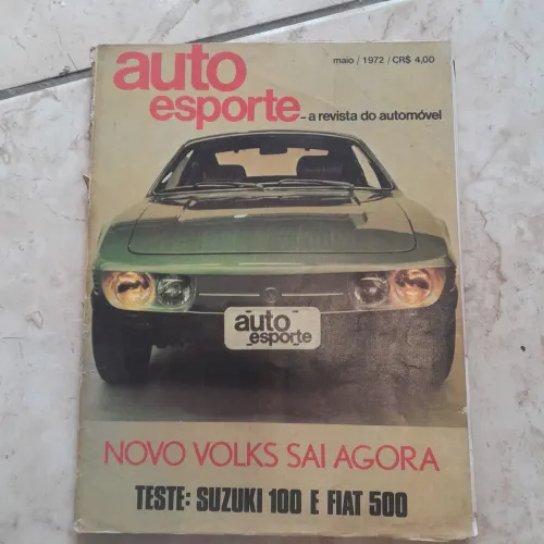 Revista auto esporte 1972