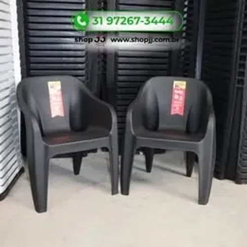 KIT COM 2 POLTRONAS RESIST 200KG