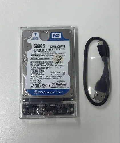 HD Externo 500GB USB 3.0