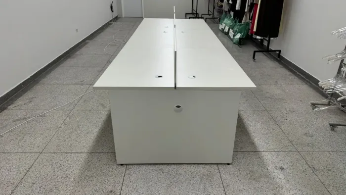 Estação de Trabalho para Escritório 1,20x60 cm com Divisória | Estado de Novo