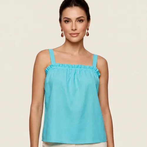 Maria filó nova c/ tag. blusa alcinha Maria filó