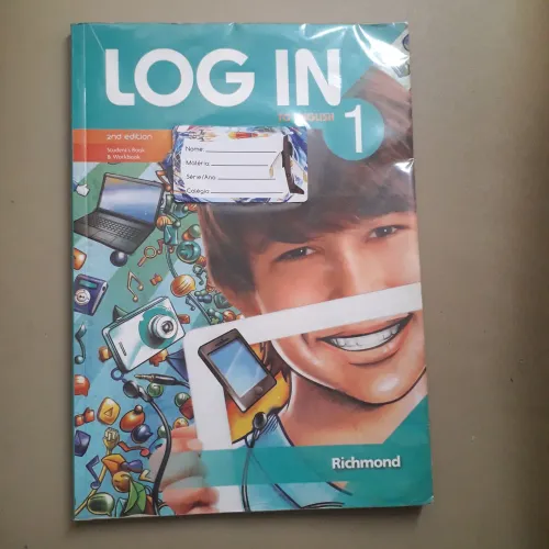 Livro de inglês Log in 1 Richmond<br><br><br>IN<br>TO<br>GLISH<br>1