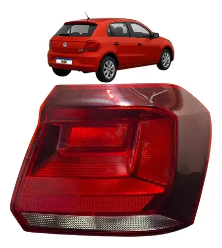 Lanterna Traseira Direita Gol G7 2017 2018 2019 Fumê Direito/passageiro Bicolor